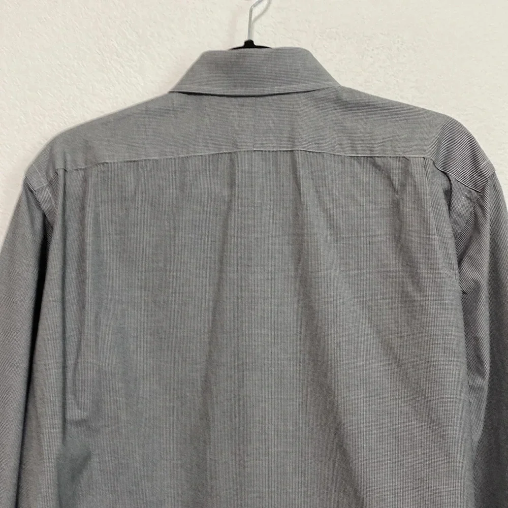 Polo Ralph Lauren Men's Gray Classic Fit Button Down Shirt Size 16 34/35